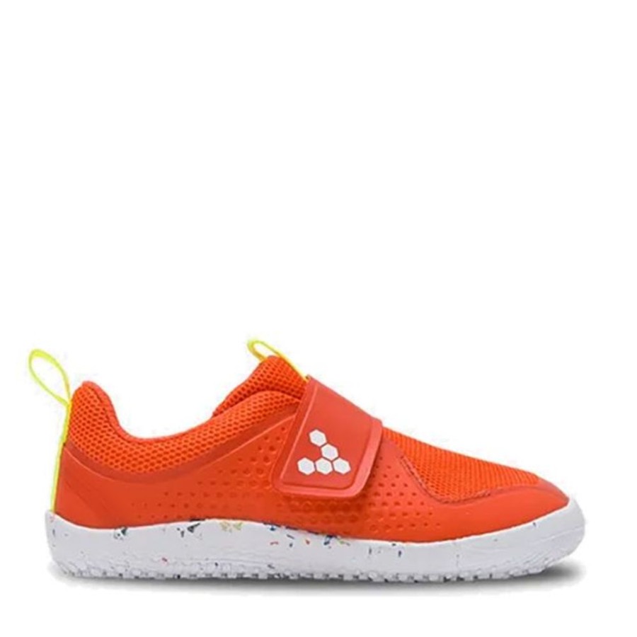 Kids VivoBarefoot Trainers | Vivobarefoot Kids Primus Iii Trainers Tomato