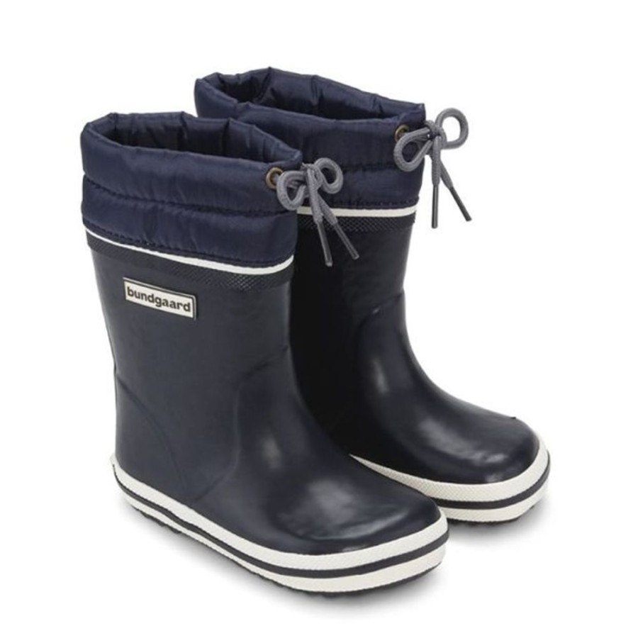 Kids Bundgaard Wellingtons | Bundgaard Cirro High Warm Wellingtons Navy