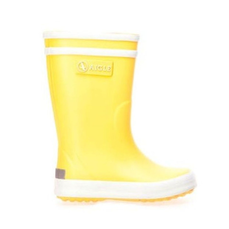 Kids Aigle Wellingtons | Aigle Kids Lolly Pop Welly Yellow