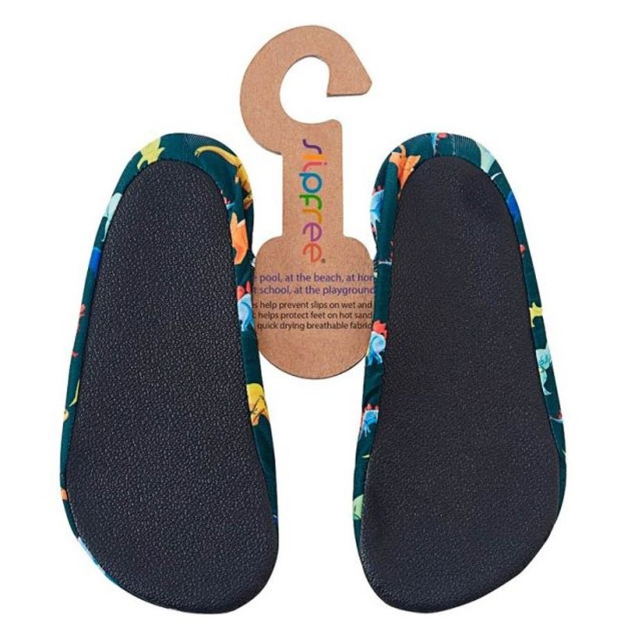 Kids Slipfree Sandals | Slipfree Kids Dino Pool Shoes