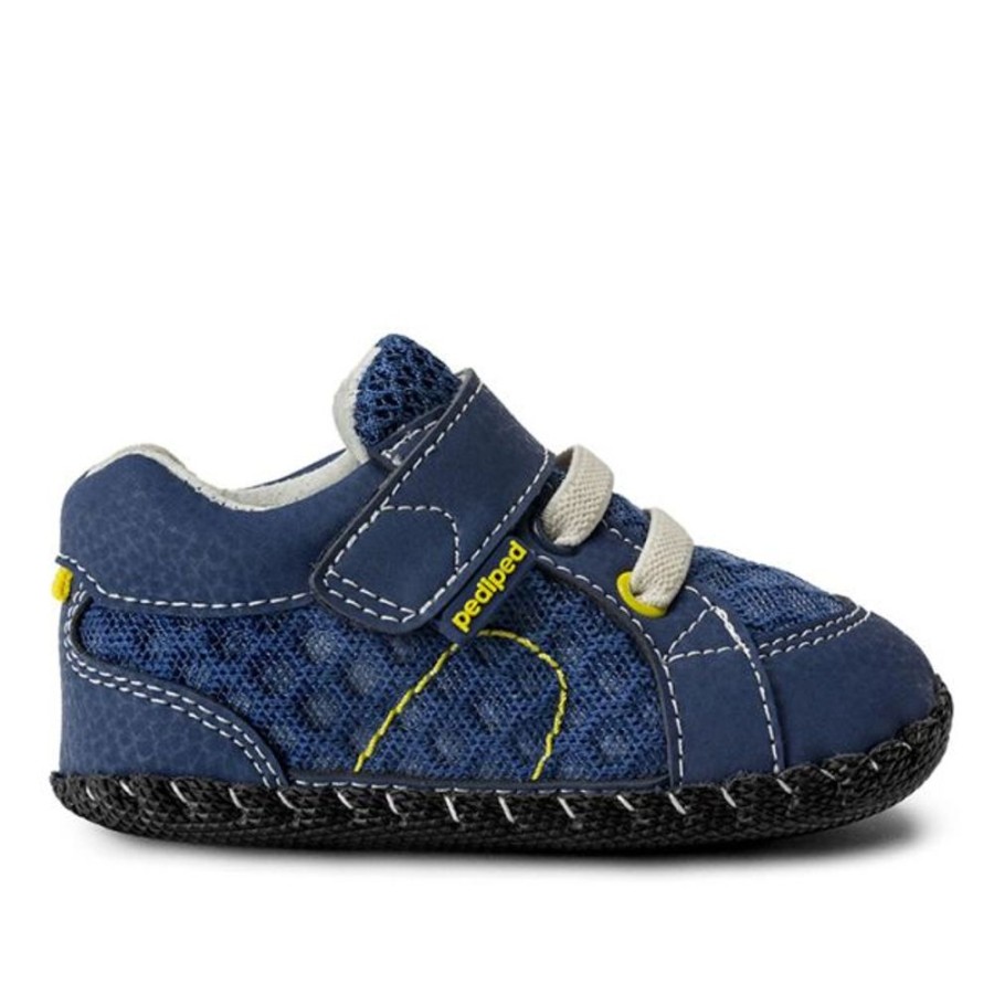 Kids Pediped Originals Pre-Walkers | Pediped Originals Dani Blue Lime