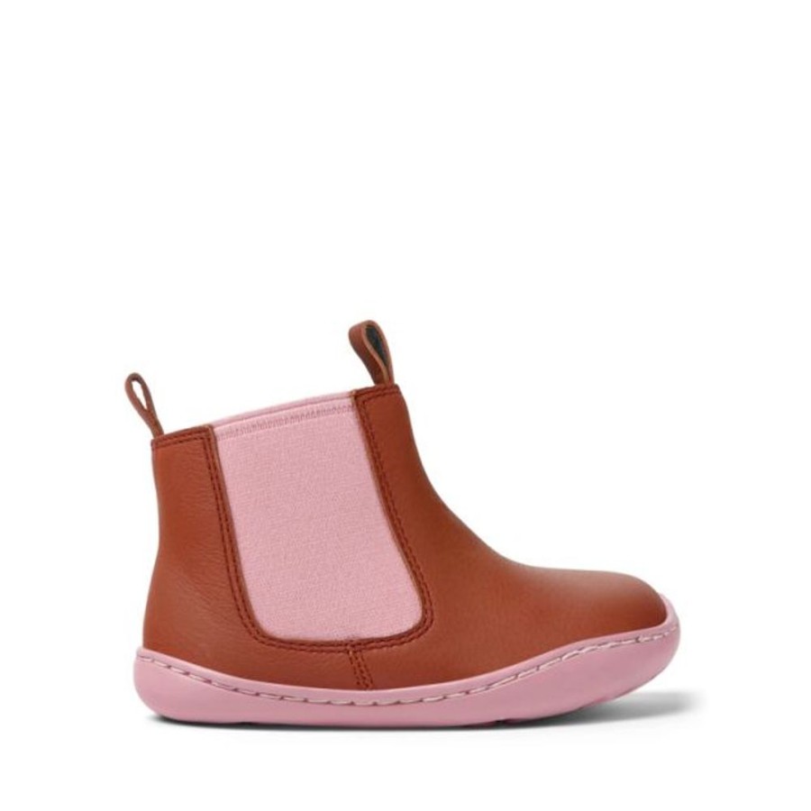 Kids Camper Boots | Camper Kids First Peu Chelsea Boots Red