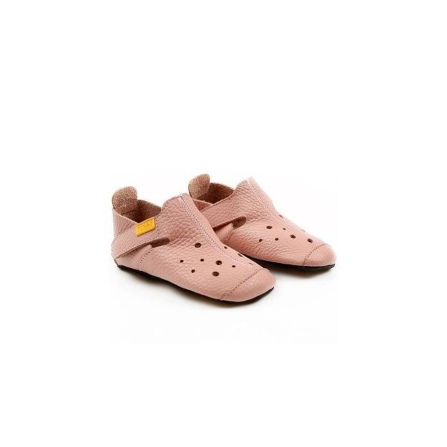 Kids Tikki Pre-Walkers | Tikki Kids Ziggy Shoes Rose Leather