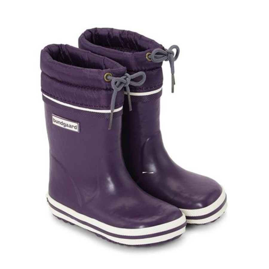 Kids Bundgaard Wellingtons | Bundgaard Cirro High Warm Wellingtons Purple