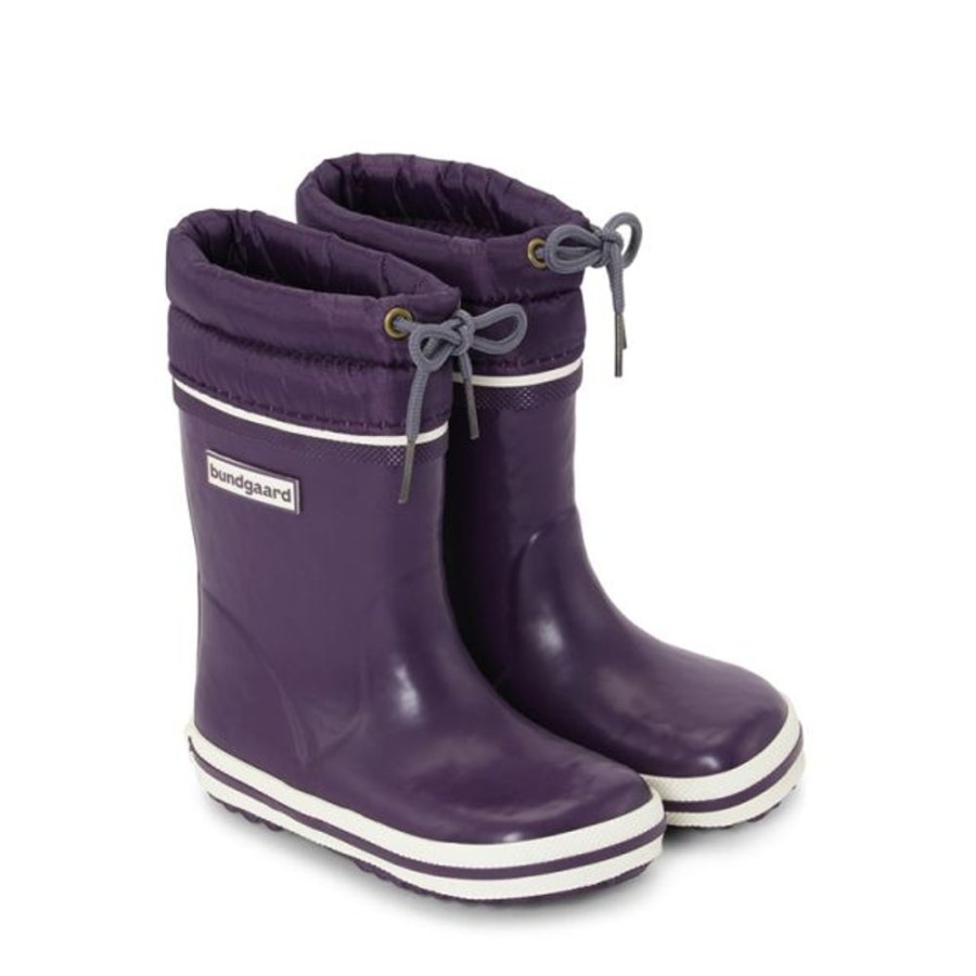 Kids Bundgaard Wellingtons | Bundgaard Cirro High Warm Wellingtons Purple