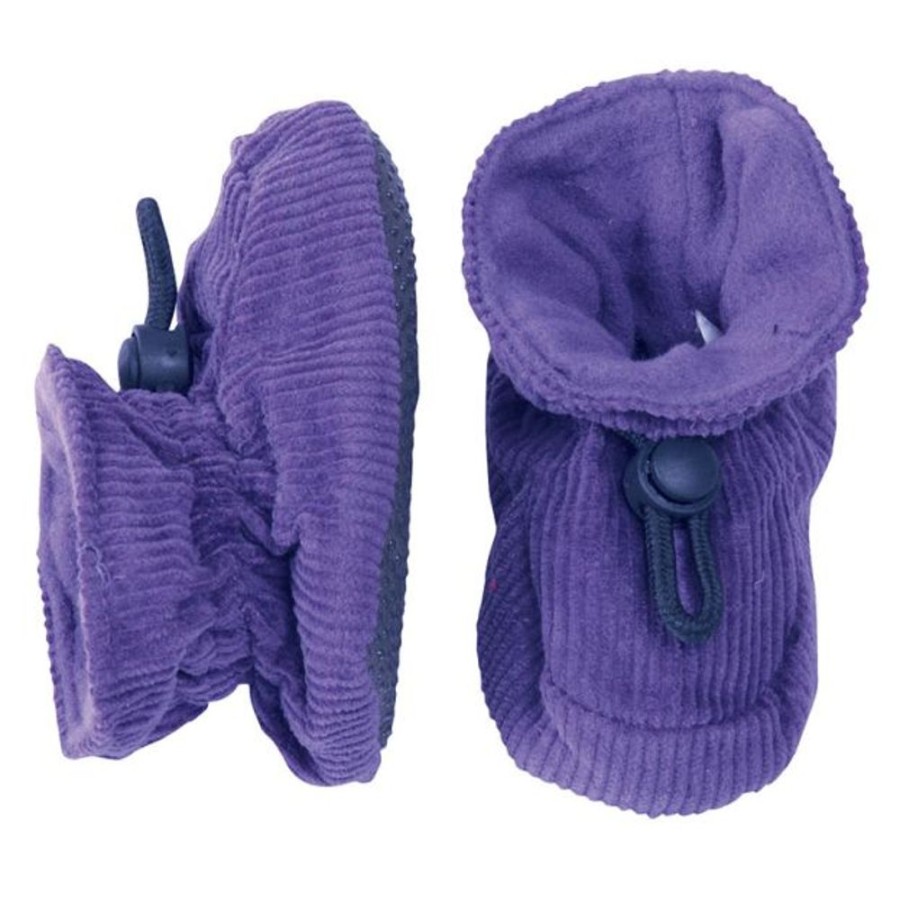 Kids MP Denmark Pre-Walkers | Mp Denmark Corduroy Booties Dark Violet