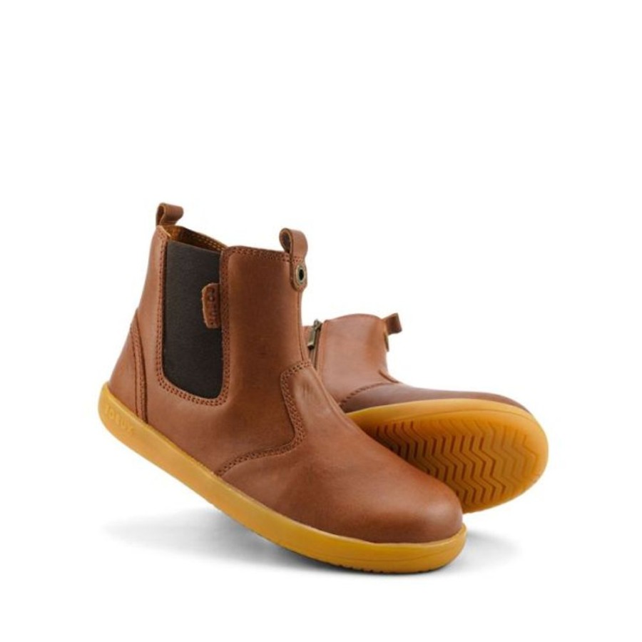 Kids Bobux Kid+ Boots | Bobux Kid+ Jodhpur Boot Toffee