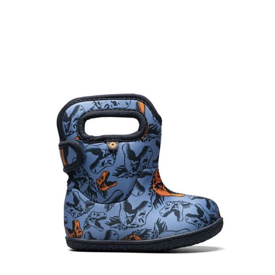 Kids Bogs Boots | Baby Bogs Cool Dinos Blue