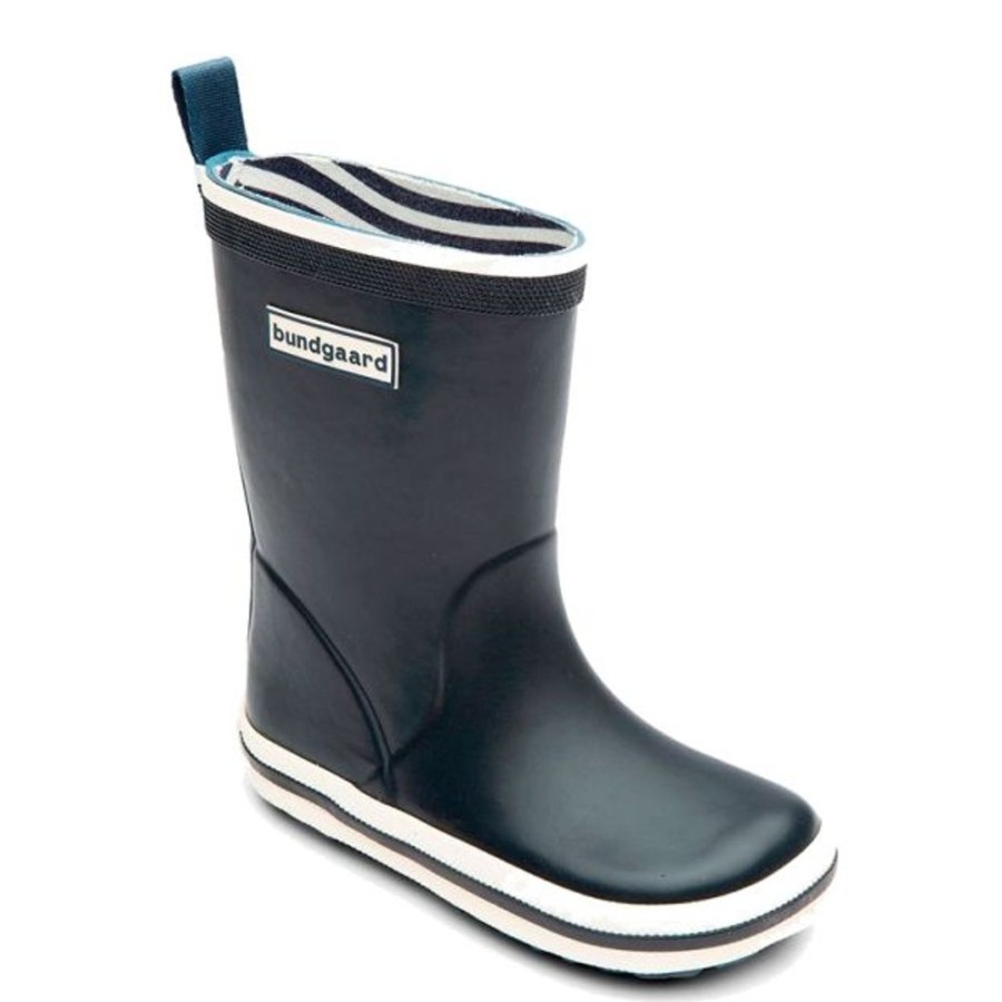 Kids Bundgaard Wellingtons | Bundgaard Kids Classic Charly High Wellingtons Navy