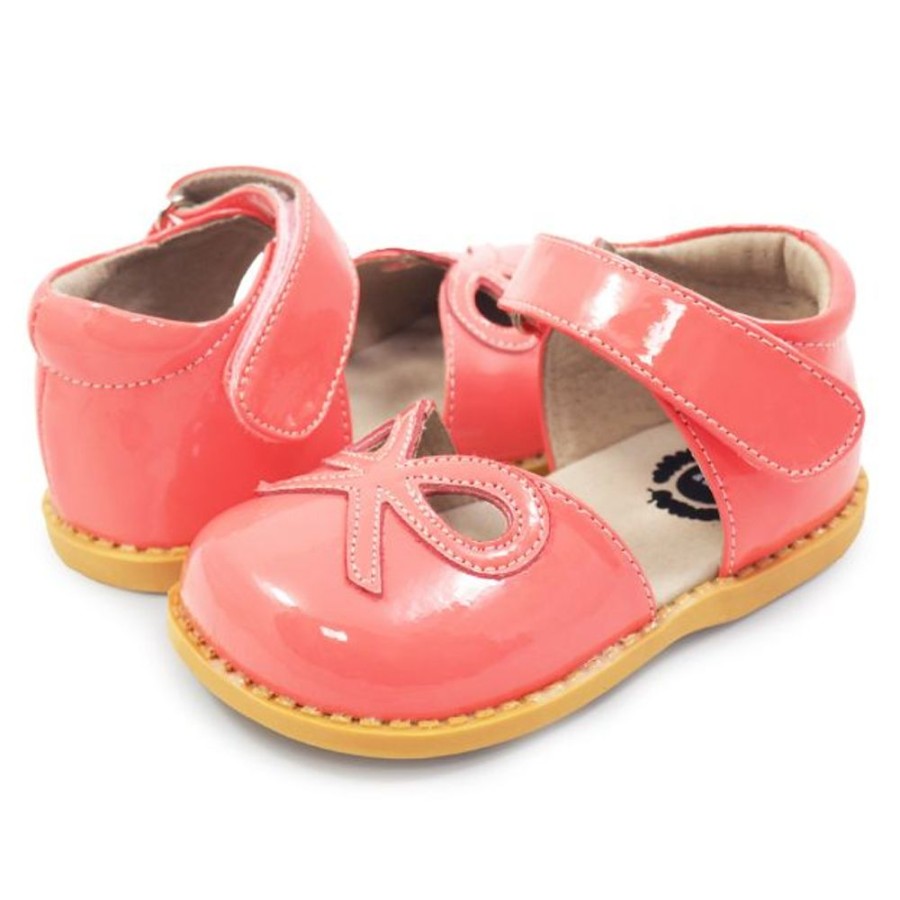 Kids Livie and Luca Sandals | Livie And Luca Bow Coral