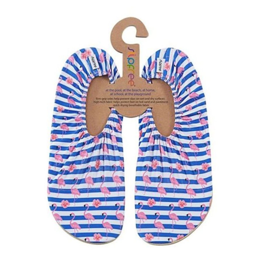 Kids Slipfree Sandals | Slipfree Junior Stripe Pool Shoes