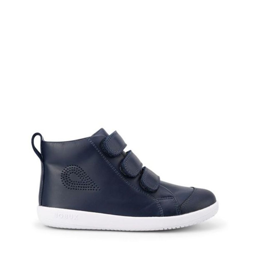 Kids Bobux Kid+ Boots | Bobux Kid+ Hi Court Navy