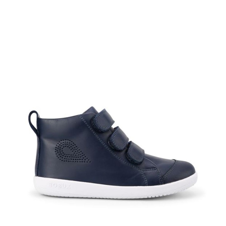 Kids Bobux Kid+ Boots | Bobux Kid+ Hi Court Navy