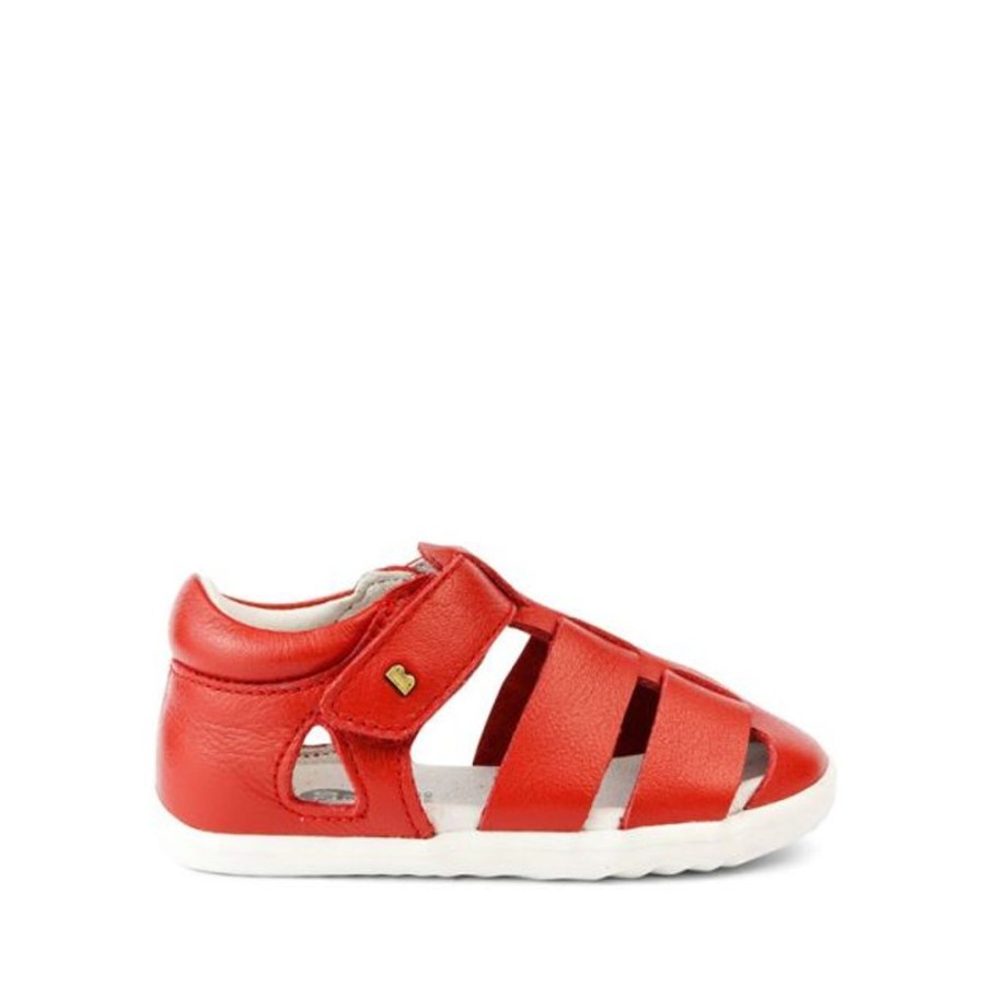 Kids Bobux Step Up Sandals | Bobux Su Tidal Sandal Red