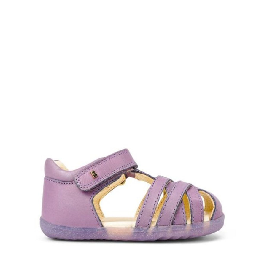 Kids Bobux Step Up Sandals | Bobux Su Cross Jump Sandal Iris