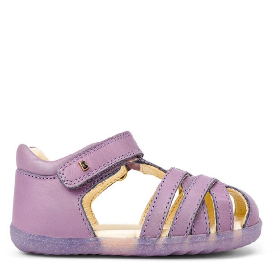 Kids Bobux Step Up Sandals | Bobux Su Cross Jump Sandal Iris