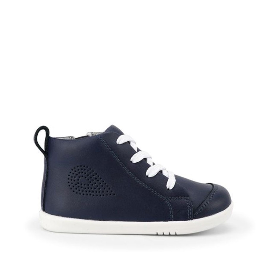 Kids Bobux i-Walk Boots | Bobux I-Walk Alley-Oop Boot Navy