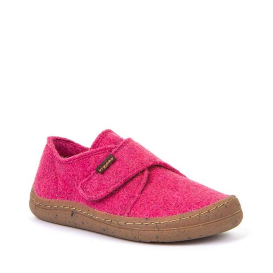 Kids Froddo Slippers | Froddo Barefoot Wool Slippers Fuchsia