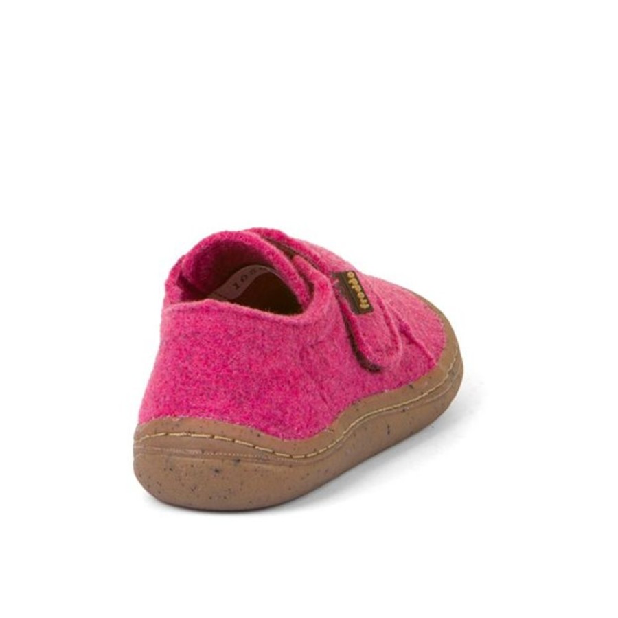 Kids Froddo Slippers | Froddo Barefoot Wool Slippers Fuchsia