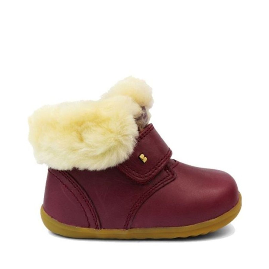 Kids Bobux Step Up Boots | Bobux Su Desert Arctic Boot Boysenberry