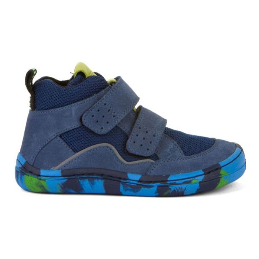 Kids Froddo Boots | Froddo Barefoot Autumn Boots Blue Denim