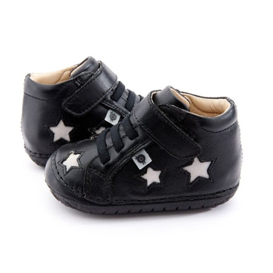 Kids Old Soles Pre-Walkers | Old Soles Reach Pave Black