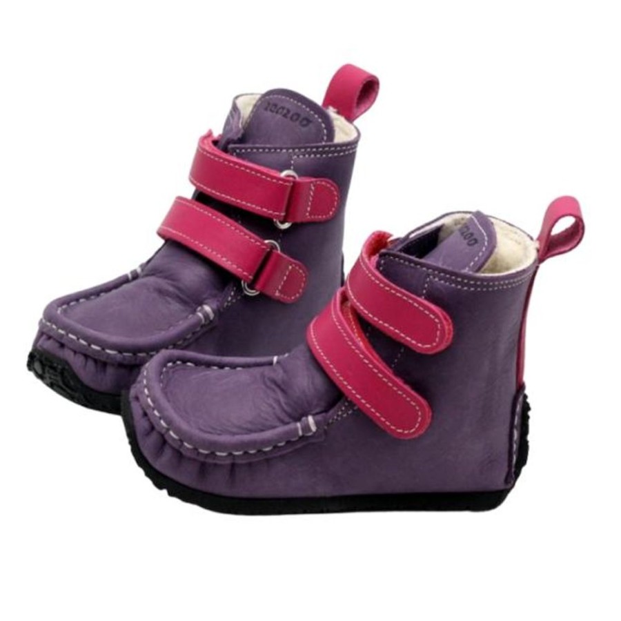 Kids Zeazoo Shoes | Zeazoo Kids Yeti Boots Fuchsia Purple