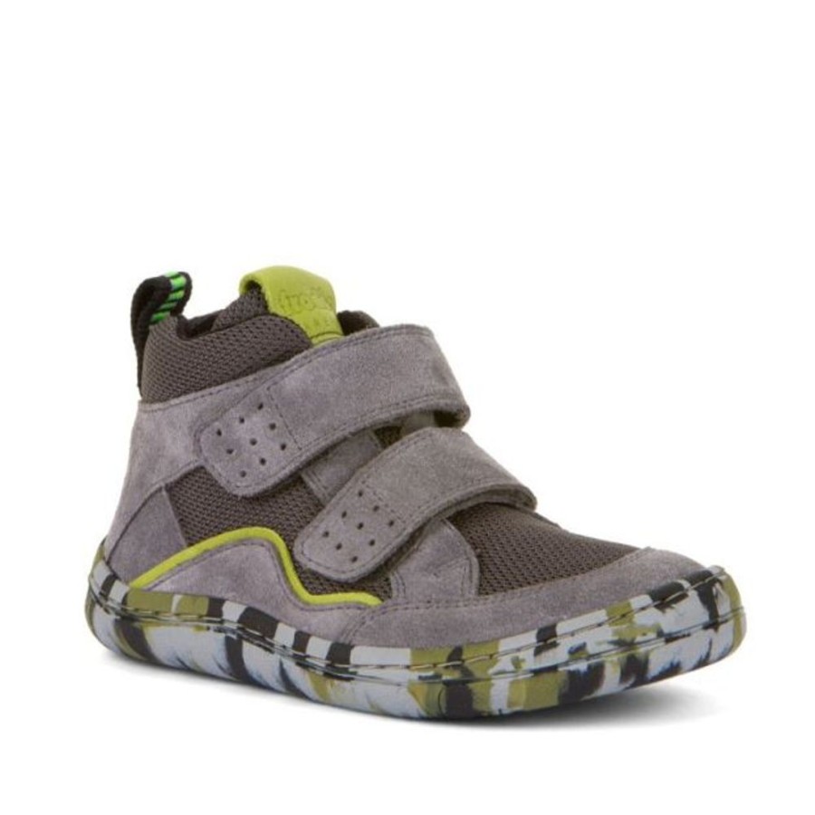 Kids Froddo Boots | Froddo Barefoot Autumn Boots Grey Green