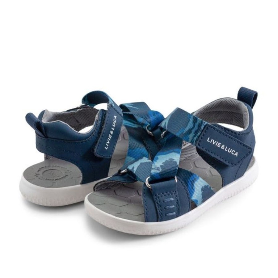 Kids Livie and Luca Sandals | Livie And Luca Ziggy Navy