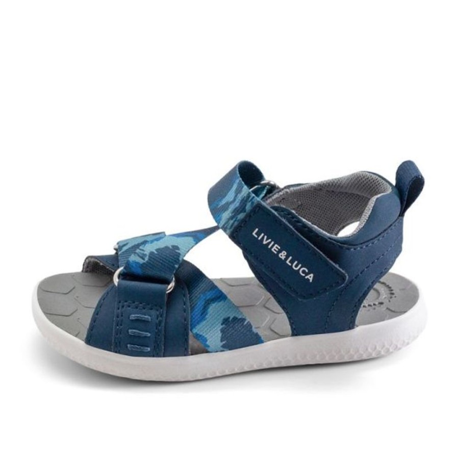 Kids Livie and Luca Sandals | Livie And Luca Ziggy Navy