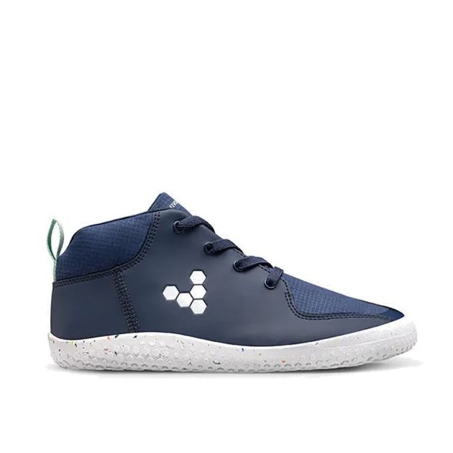 Kids VivoBarefoot Walking Boots | Vivobarefoot Juniors Primus Bootie Midnight