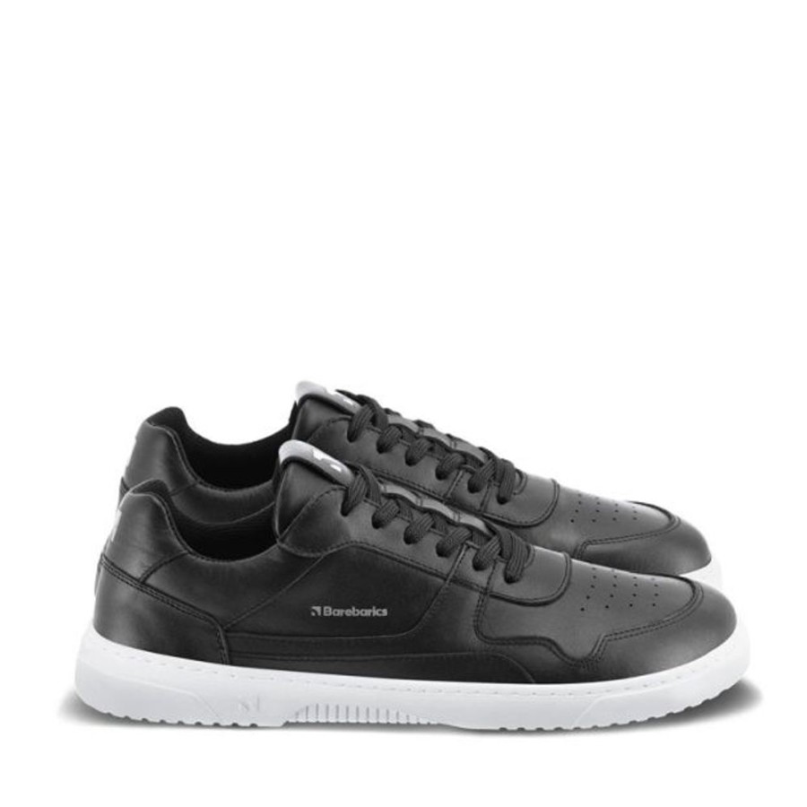 Adults Be Lenka Trainers | Be Lenka Adults Barebarics Zing Leather Sneakers - Black & White