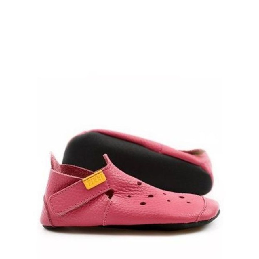 Kids Tikki Pre-Walkers | Tikki Kids Ziggy Shoes Pink Leather