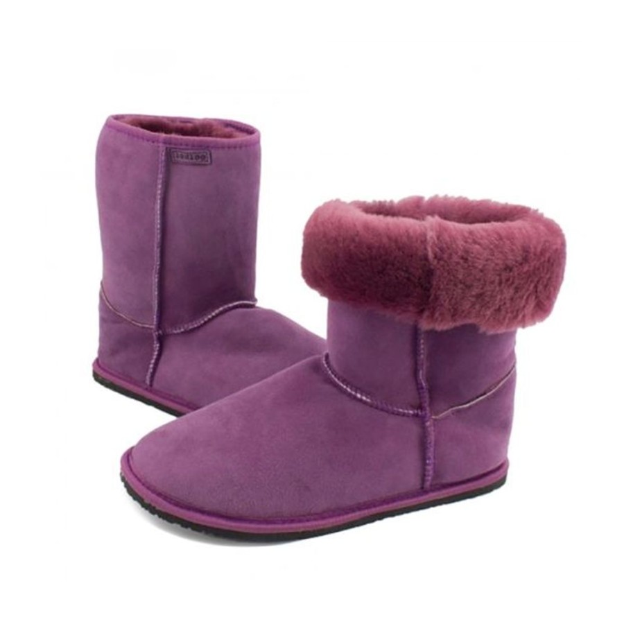 Adults Zeazoo Boots | Zeazoo Ladies Dingo Boots Purple