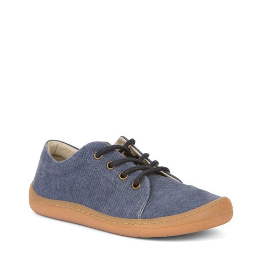 Kids Froddo Trainers | Froddo Organic Cotton Vegan Sneakers Blue