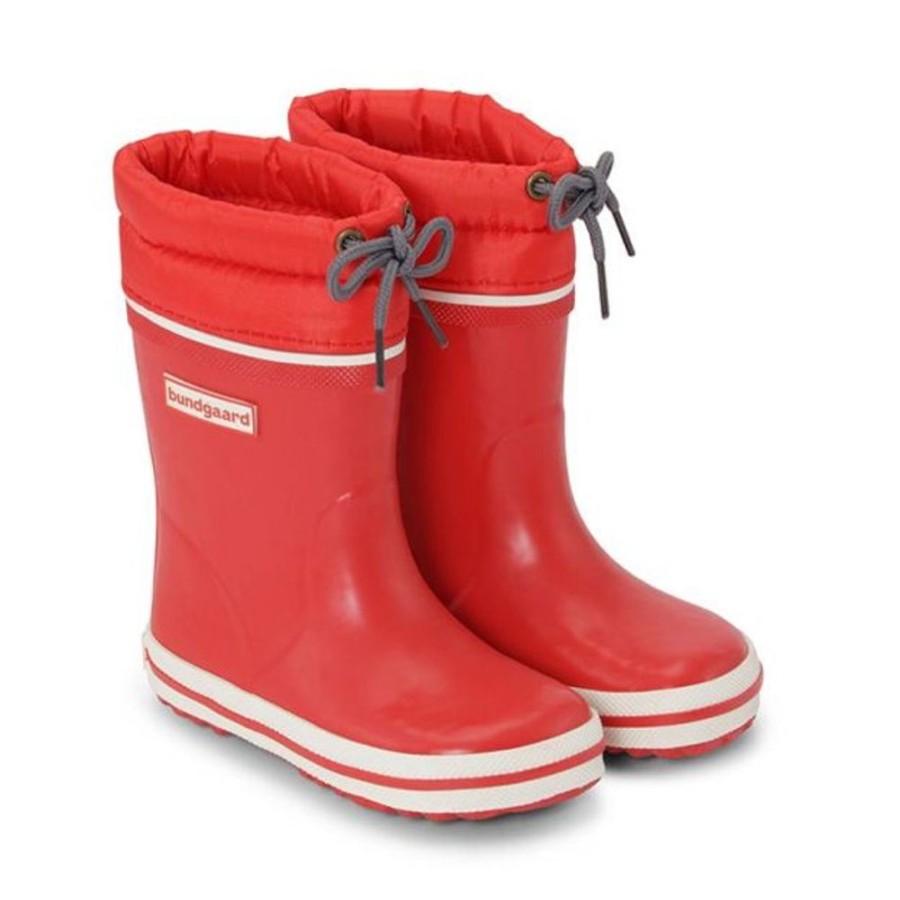 Kids Bundgaard Wellingtons | Bundgaard Cirro High Warm Wellingtons Red