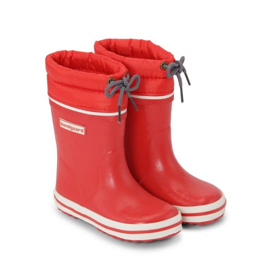 Kids Bundgaard Wellingtons | Bundgaard Cirro High Warm Wellingtons Red