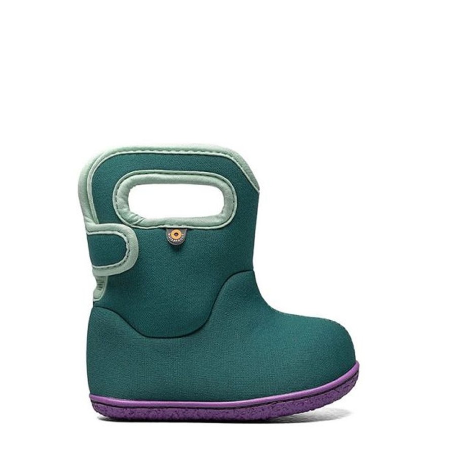 Kids Bogs Boots | Baby Bogs Solid Teal