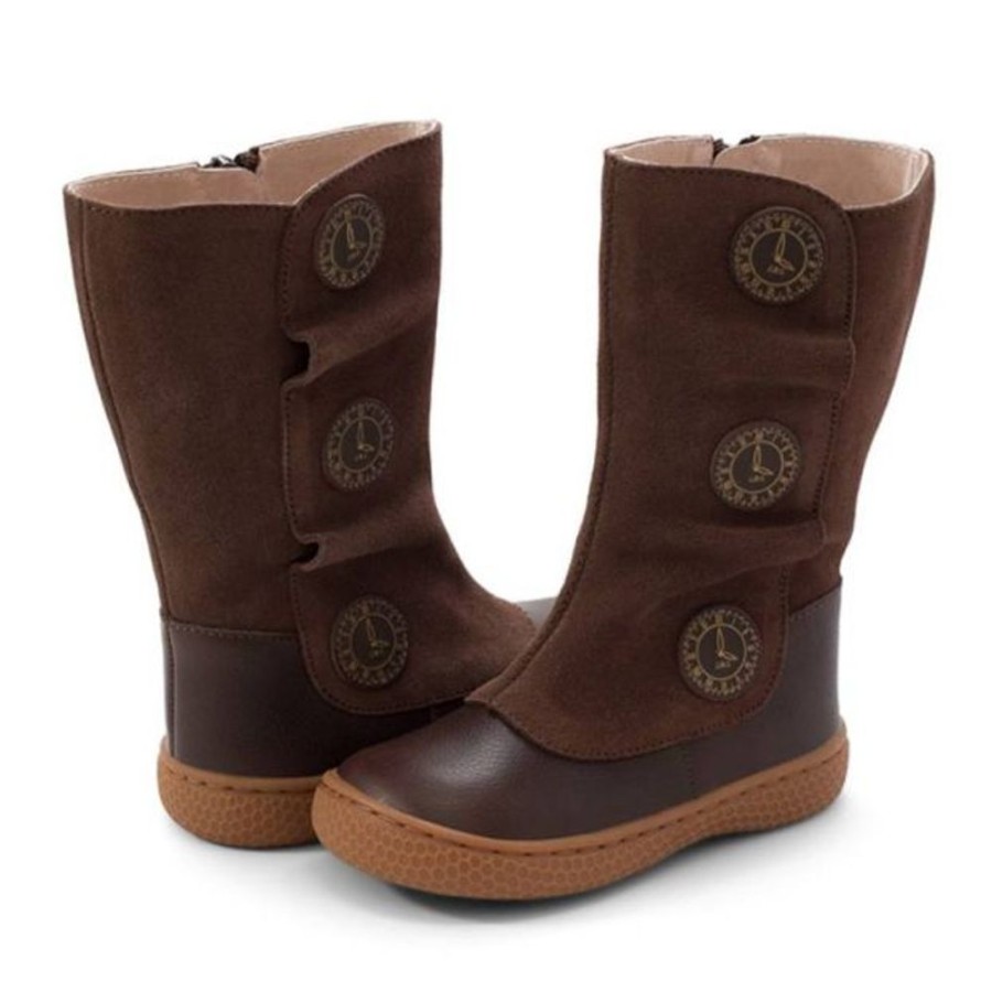 Kids Livie and Luca Boots | Livie And Luca Tiempo Mocha