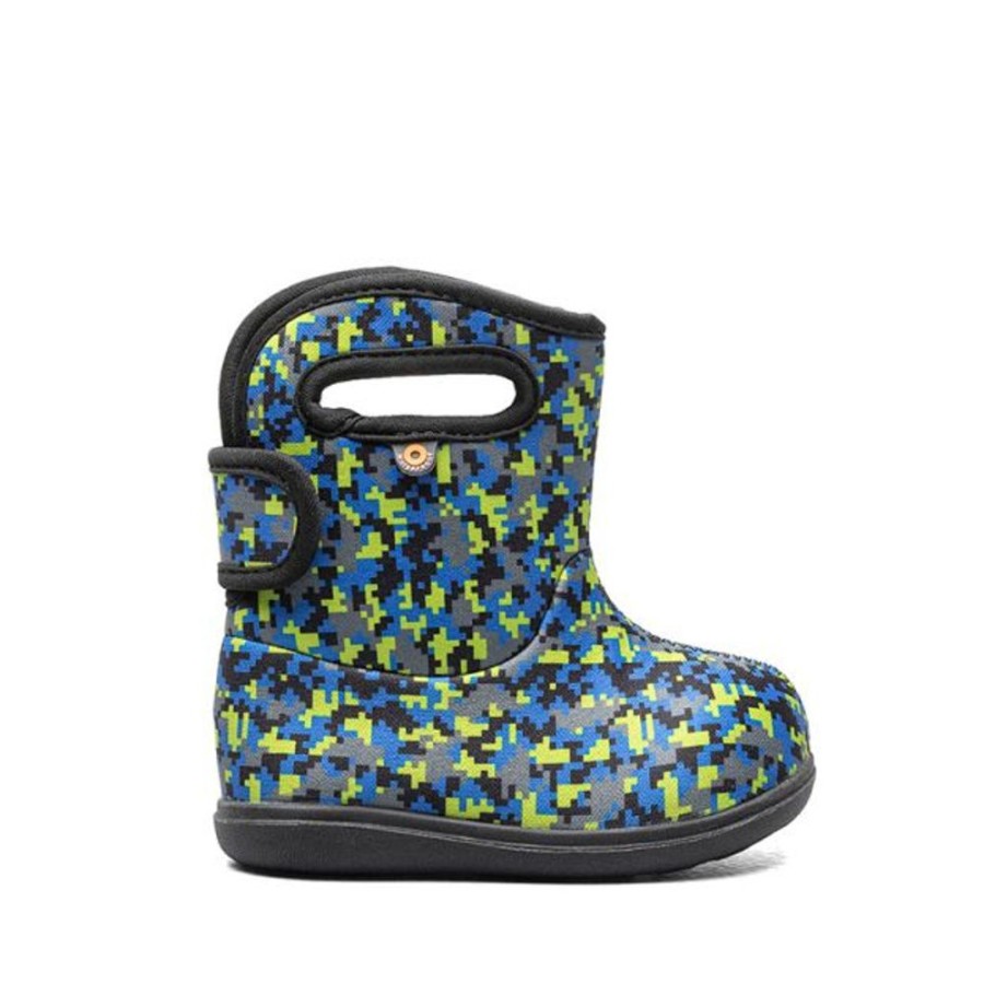 Kids Bogs Boots | Baby Bogs Ii Maze Black