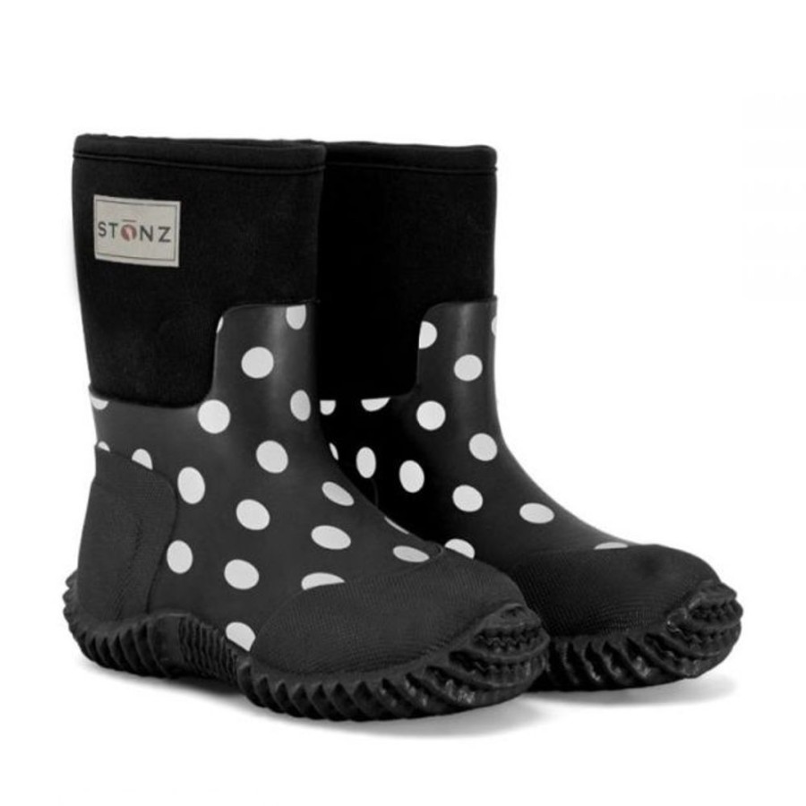 Kids Stonz Wellingtons | Stonz West Boots Polka Dot