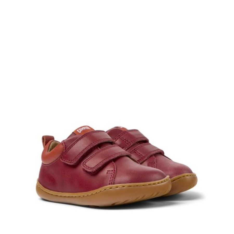 Kids Camper First Shoes | Camper Kids First Peu Shoes Burgundy