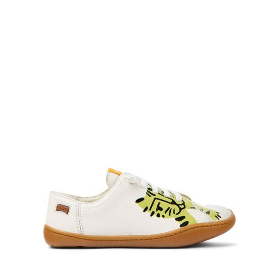 Kids Camper Shoes | Camper Kids Peu Shoe Safari White