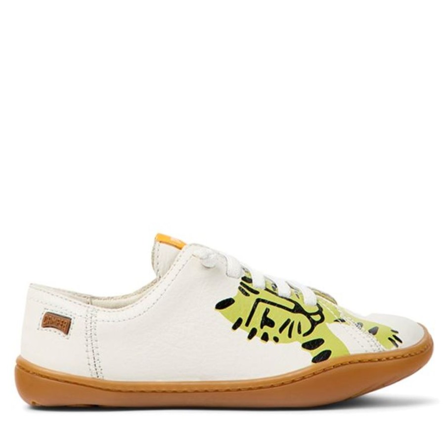 Kids Camper Shoes | Camper Kids Peu Shoe Safari White