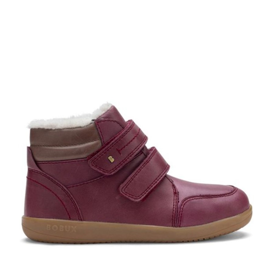 Kids Bobux Kid+ Boots | Bobux Kid+ Timber Arctic Boot Boysenberry