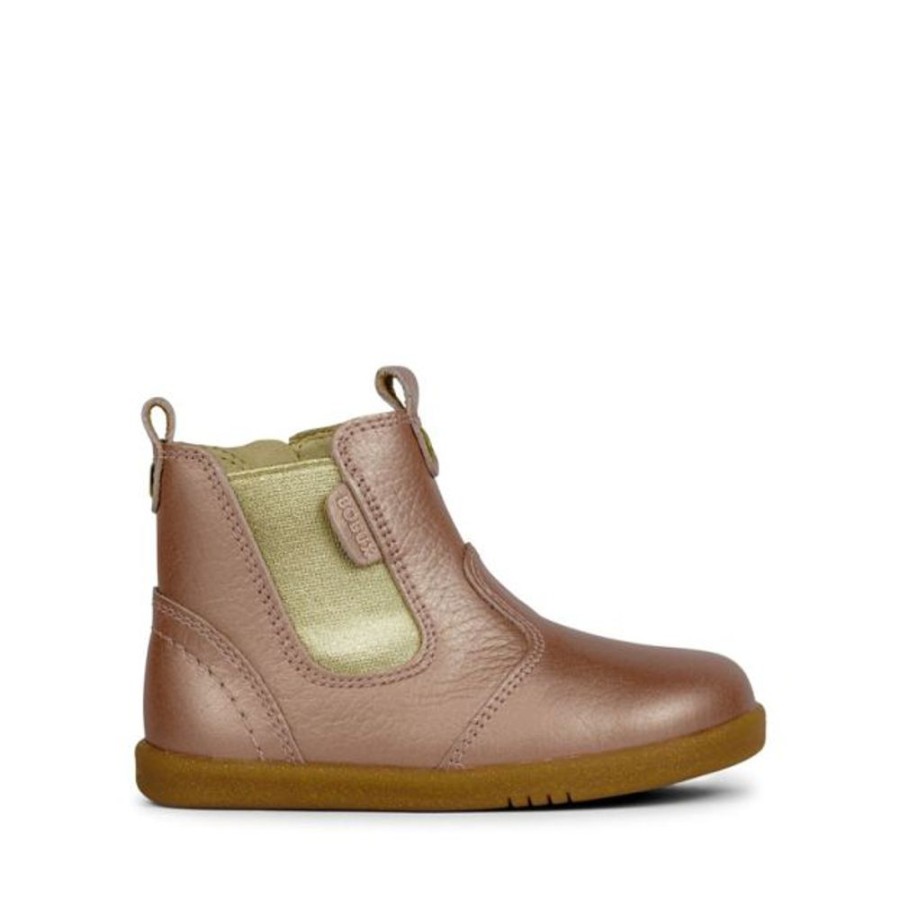 Kids Bobux i-Walk Boots | Bobux I-Walk Jodhpur Boot Rose Gold