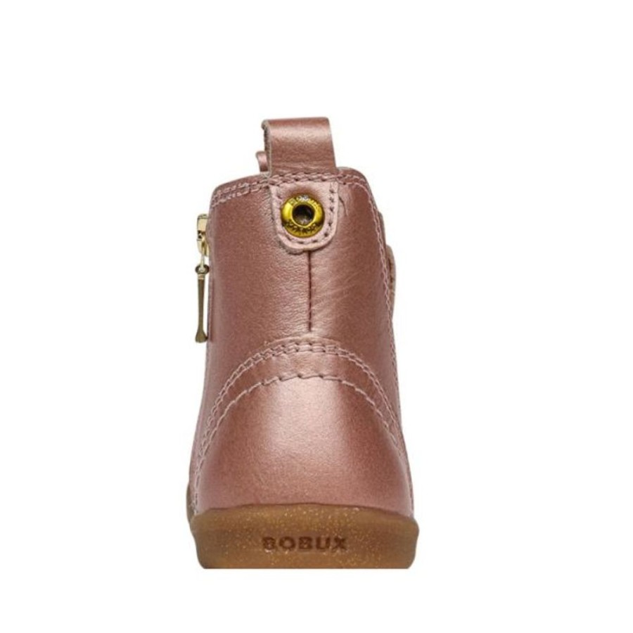 Kids Bobux i-Walk Boots | Bobux I-Walk Jodhpur Boot Rose Gold