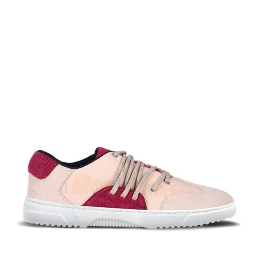 Adults Be Lenka Shoes | Be Lenka Adults Barebarics Vibe Sneakers Beige And Red