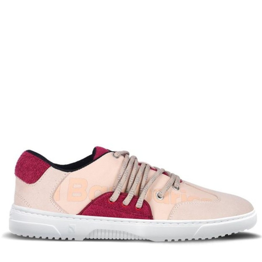 Adults Be Lenka Shoes | Be Lenka Adults Barebarics Vibe Sneakers Beige And Red