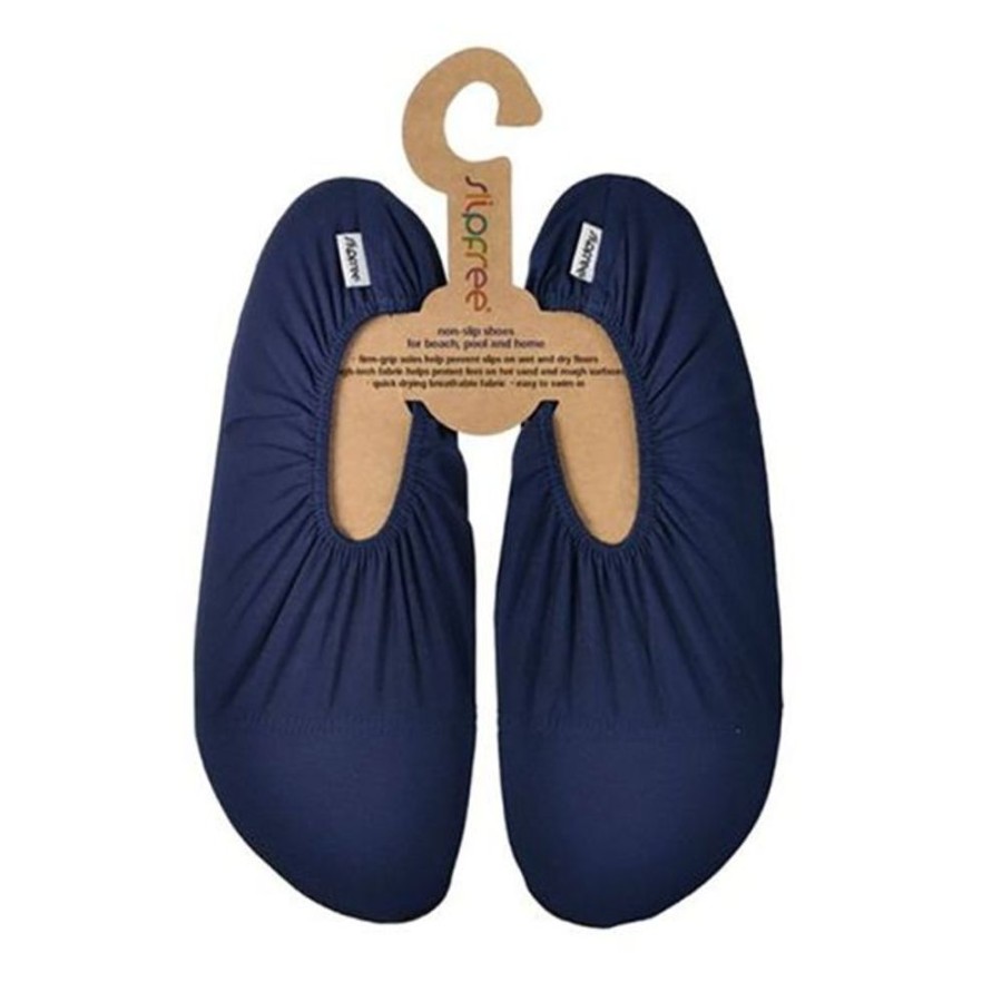 Kids Slipfree Sandals | Slipfree Junior Navy Pool Shoes